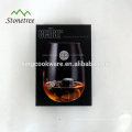 Precio de fábrica de piedras de whisky reutilizables